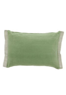 FUNDA DE COJÍN 35 X 50 CM VERDE CACTUS