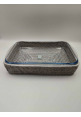 FUENTE HORNO RECTANGULAR COMBINADA PYREX/RATÁN