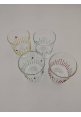 JUEGO 4 VASOS CRISTAL TEXTURA
