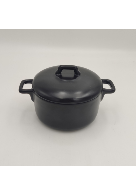 COCOTTE CON TAPADERA NEGRA