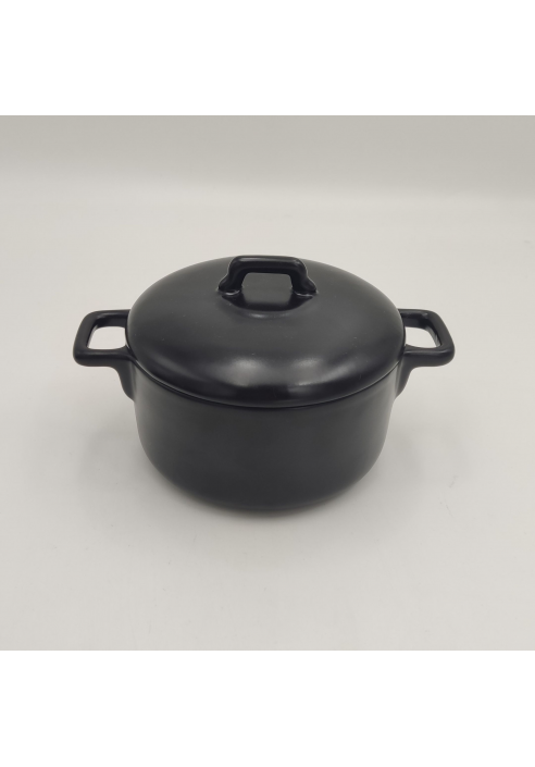 COCOTTE CON TAPADERA NEGRA