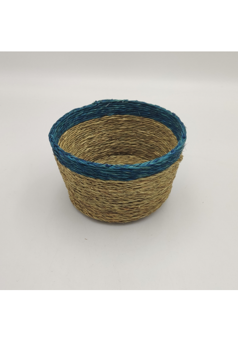 CESTA JUNCO AZUL