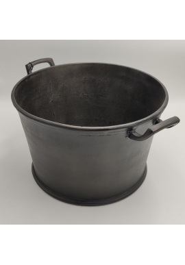CHAMPANERA CON ASAS METAL NEGRA 30 X 20 CM