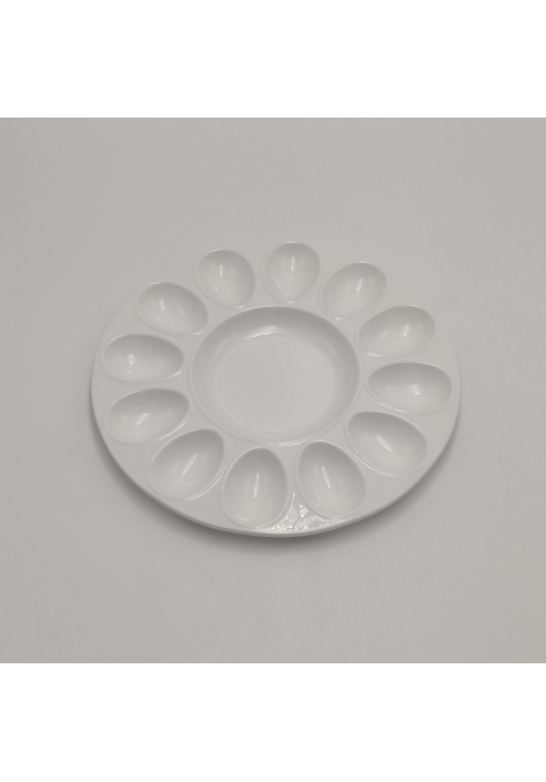 FUENTE PARA HUEVOS PORCELANA LAINE