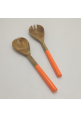 CUBIERTOS SERVIR ENSALADA NARANJA