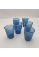 SET 6 VASOS MEM COLOR AZUL