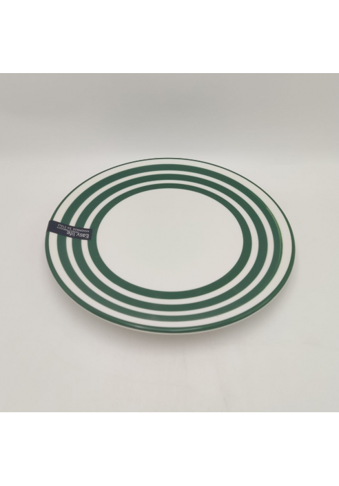 PLATO CÍRCULOS VERDES LIFE 27 CM.