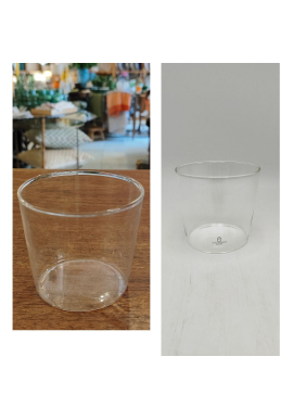 VASO BOROSILICATO ICHENDORF 8 CM.