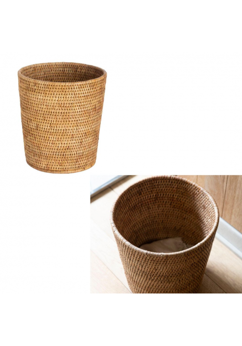 PAPELERA RATÁN REDONDA