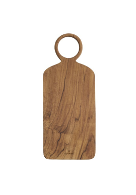 TABLA DE MADERA DE TECA FEM 41x17 CM